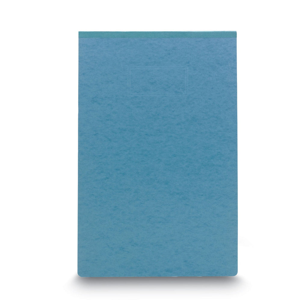 Smead Prong Fastener Premium Pressboard Report Cover, Two-Prong Fastener, 3" Capacity, 11 x 17, Blue/Blue