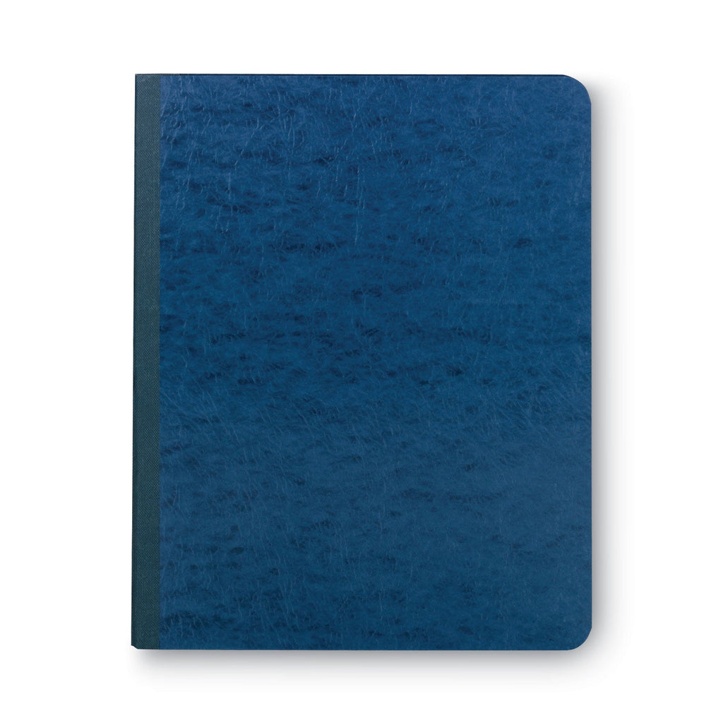 Smead Prong Fastener Premium Pressboard Report Cover, Two-Piece Prong Fastener, 3" Capacity, 8.5 x 11, Dark Blue/Dark Blue