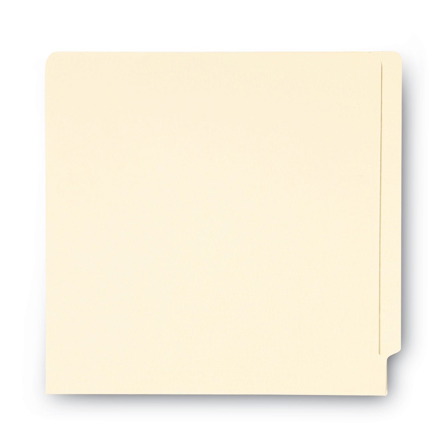 Smead End Tab Folders with Antimicrobial Product Protection, Straight Tabs, Letter Size, 0.75" Expansion, Manila, 100/Box