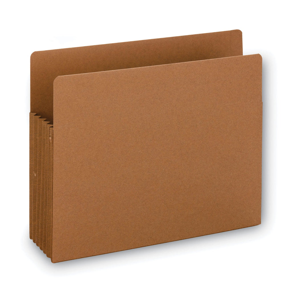 Smead Heavy-Duty Redrope End Tab TUFF Pockets, 5.25" Expansion, Letter Size, Redrope, 10/Box