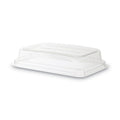 Eco-Products WorldView 100% Recycled Content Lid, 7.5 x 5 x 1.6, Clear, Plastic, 400/Carton