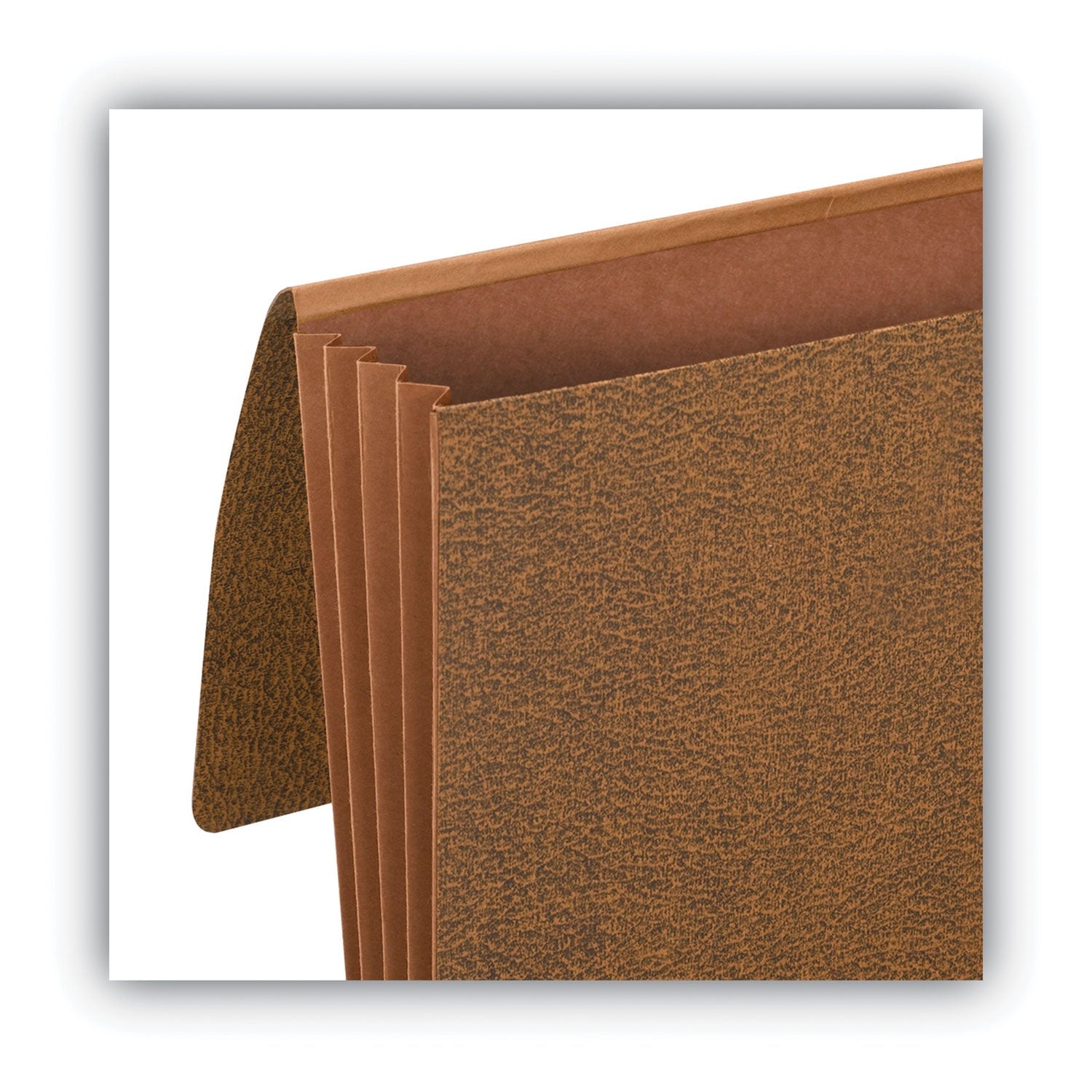Smead Classic Expanding Wallets, 3.5" Expansion, 1 Section, Elastic Cord Closure, Letter Size, Redrope