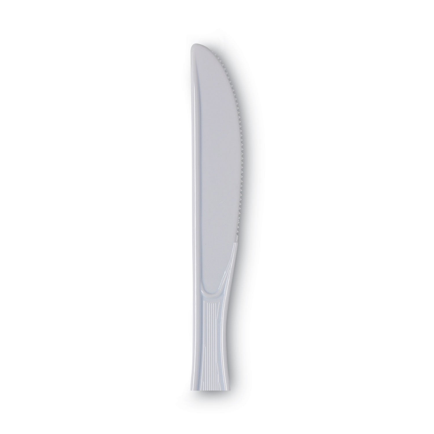 Dixie Plastic Cutlery, Heavy Mediumweight Knife, 100/Box
