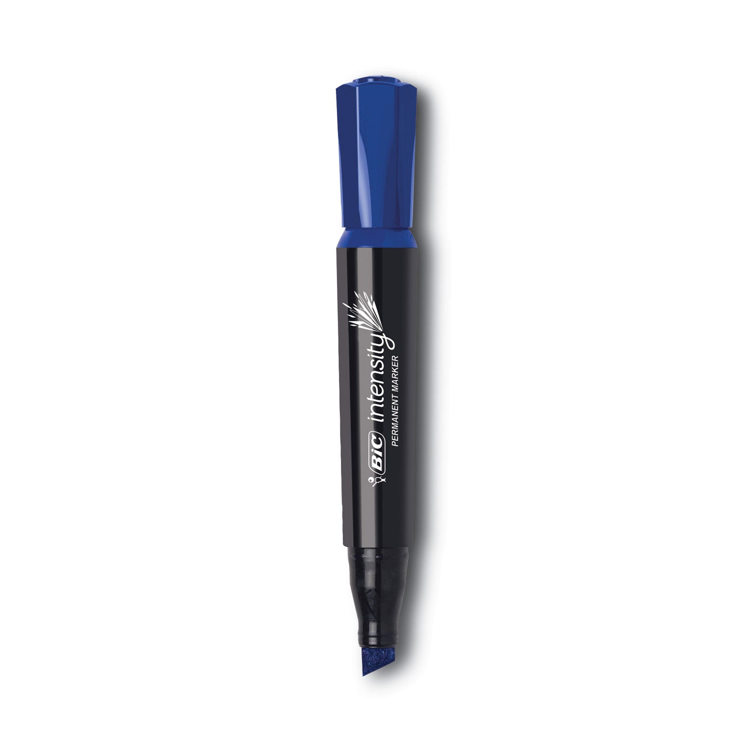 BIC Intensity Chisel Tip Permanent Marker, Broad Chisel Tip, Assorted Colors, Dozen