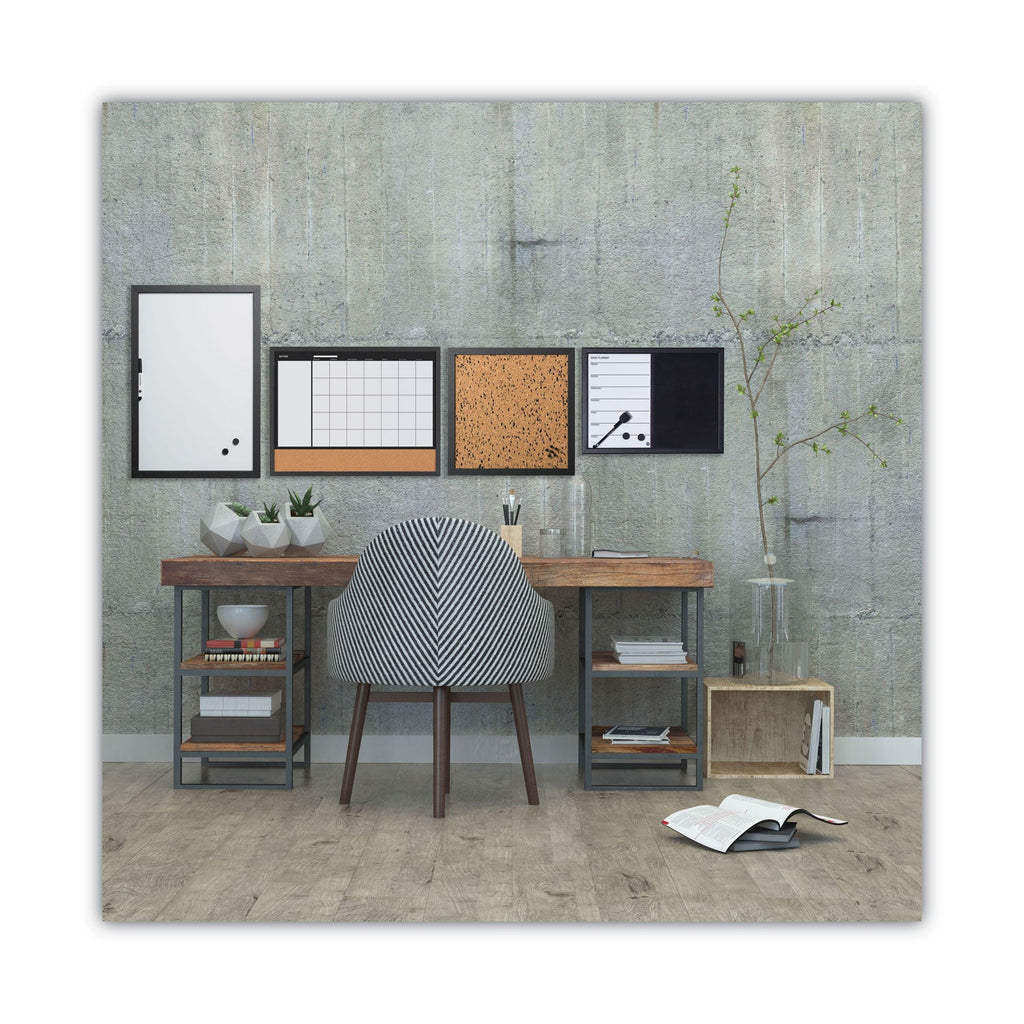 MasterVision 3-In-1 Combo Planner, 24.21" x 17.72", White, MDF Frame