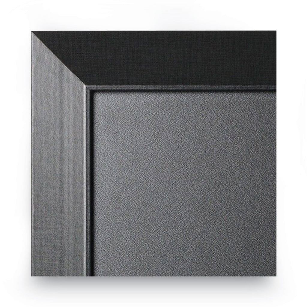 MasterVision Kamashi Chalk Board, 36 x 24, Black Frame