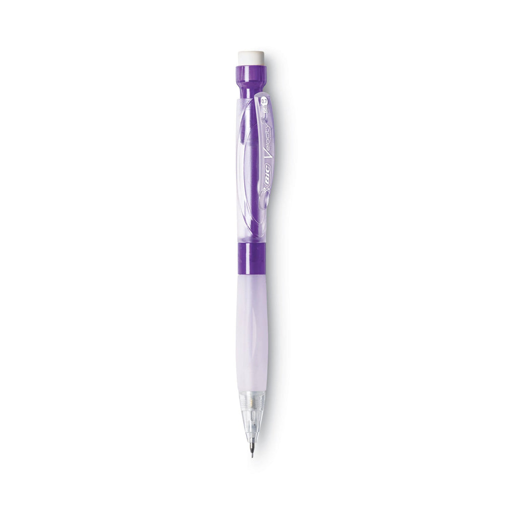 BIC Velocity Max Pencil, 0.7 mm, HB (#2), Black Lead, Assorted Barrel Colors, 5/Pack