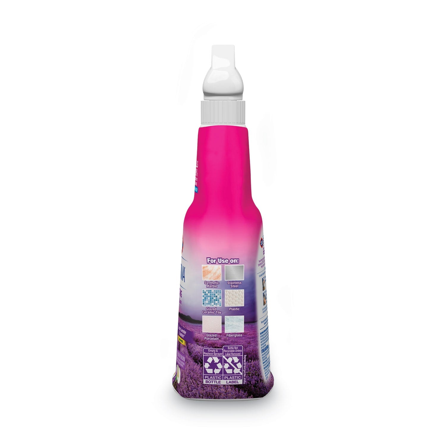 Clorox Scentiva Multi Surface Cleaner, Tuscan Lavender and Jasmine, 32 oz, 6/Carton