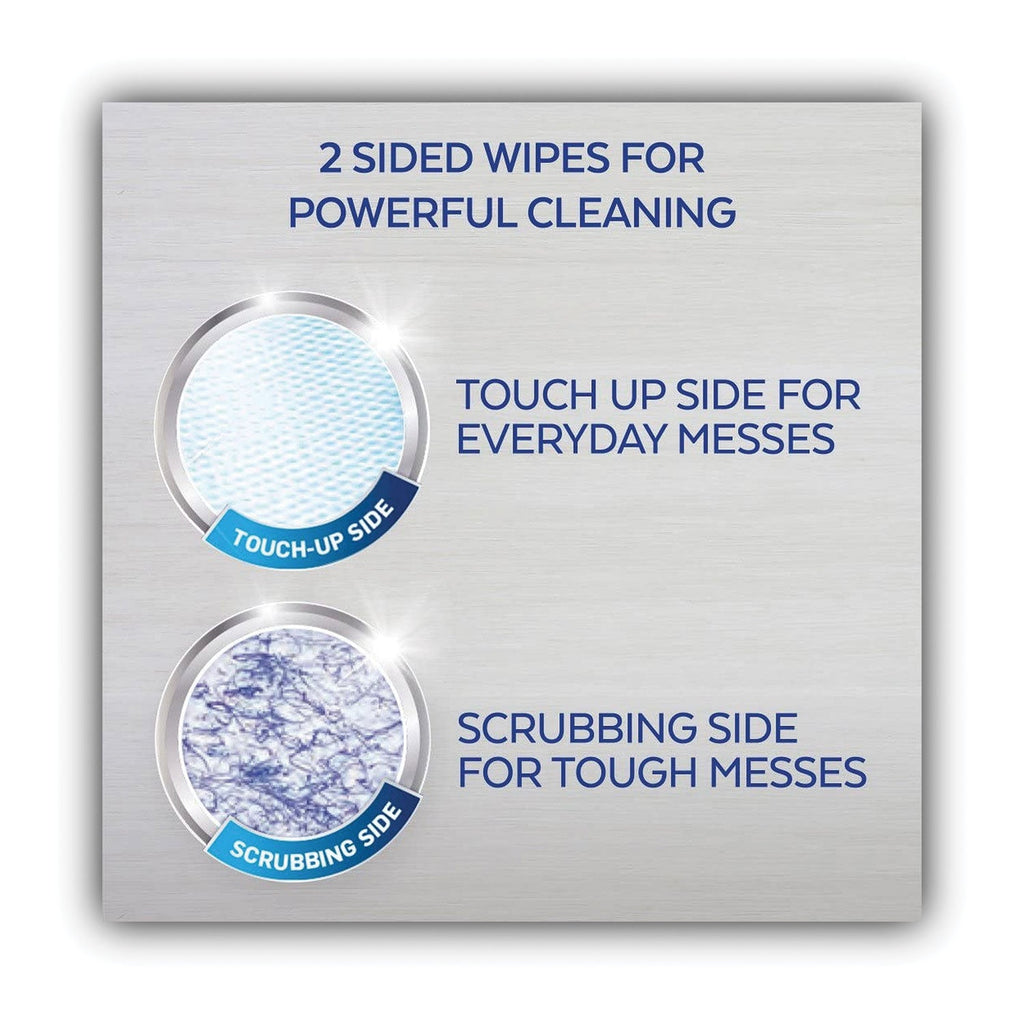 LYSOL Dual Action Disinfecting Wipes, 7 x 7.5, Citrus, White/Purple, 35/Canister, 12 Canisters/Carton