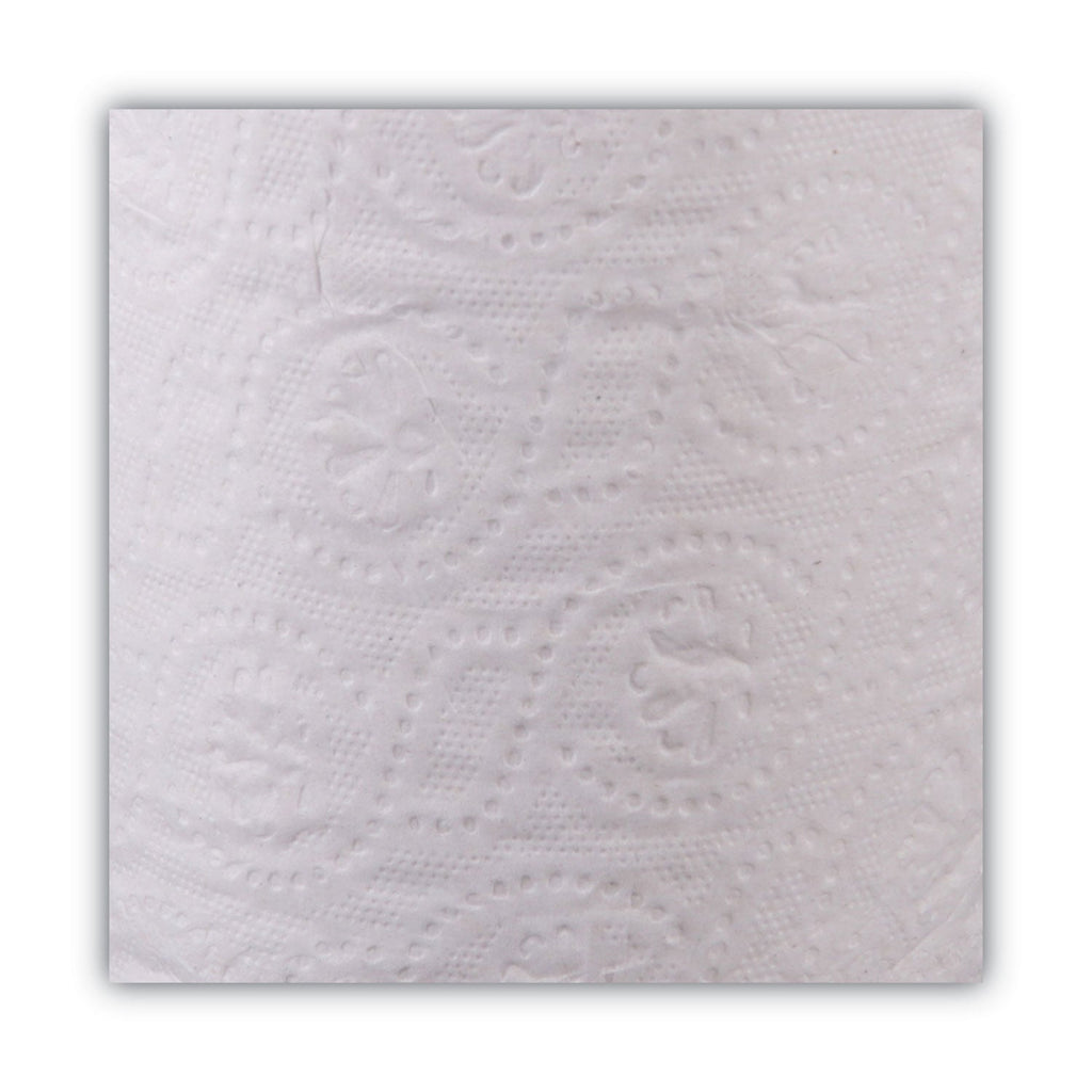 Boardwalk 2-Ply Toilet Tissue, Septic Safe, White, 125 ft Roll Length, 500 Sheets/Roll, 96 Rolls/Carton