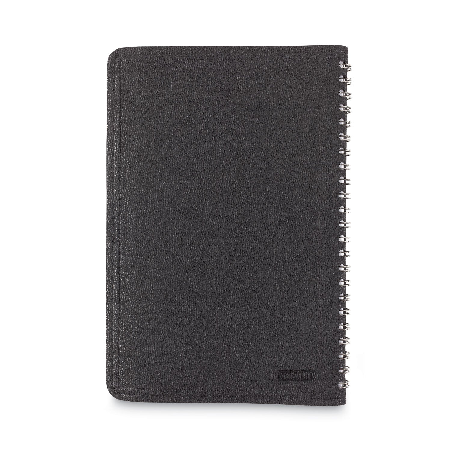 AT-A-GLANCE Telephone/Address Book, 4.78 x 8, Black Simulated Leather, 100 Sheets