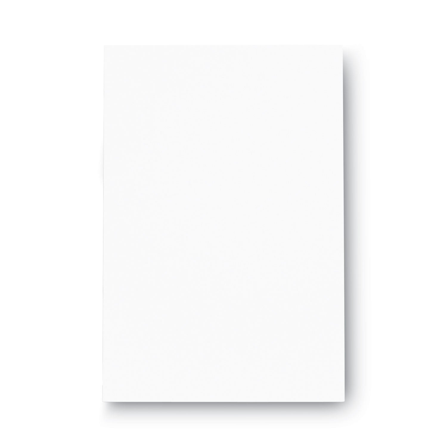 Universal Scratch Pads, Unruled, 4 x 6, White, 100 Sheets, 12/Pack