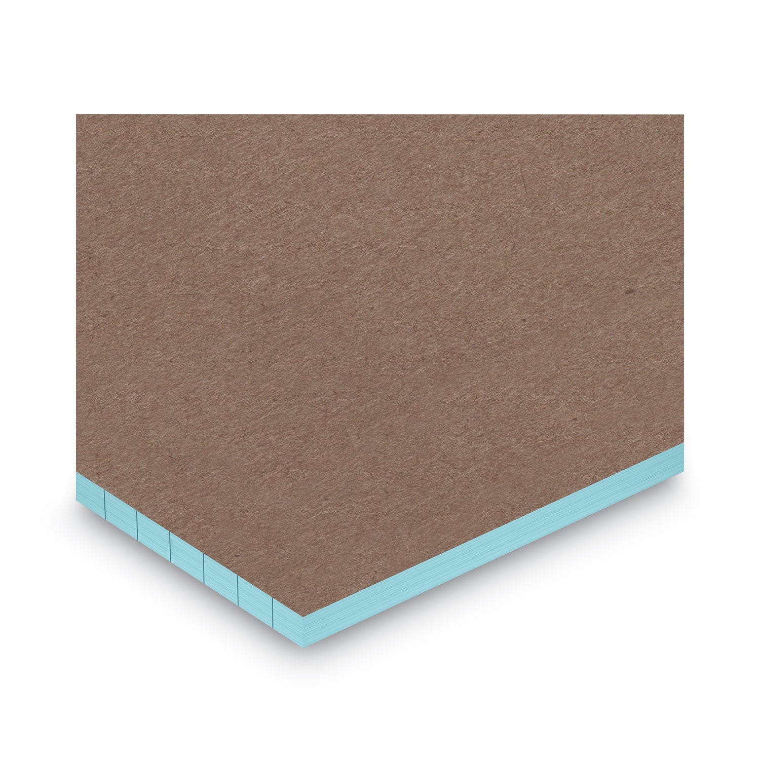 Universal Colored Perforated Ruled Writing Pads, Narrow Rule, 50 Blue 5 x 8 Sheets, Dozen