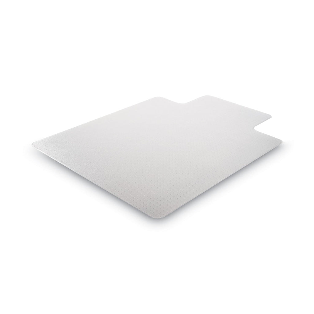 deflecto DuraMat Moderate Use Chair Mat, Low Pile Carpet, Roll, 36 x 48, Lipped, Clear