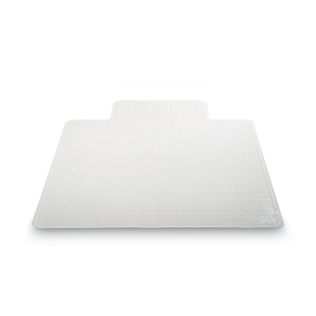 deflecto DuraMat Moderate Use Chair Mat, Low Pile Carpet, Roll, 36 x 48, Lipped, Clear