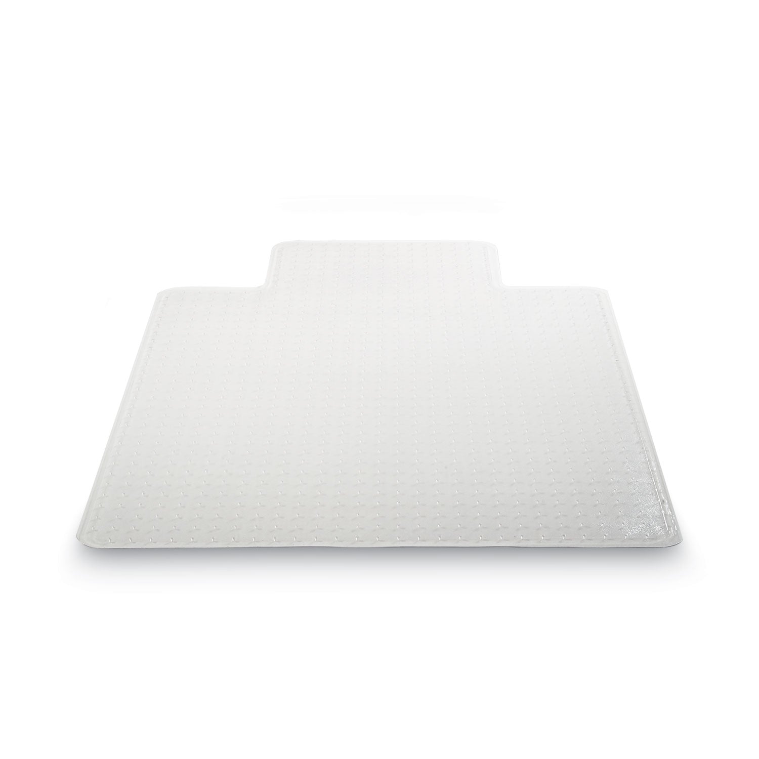 deflecto DuraMat Moderate Use Chair Mat, Low Pile Carpet, Roll, 36 x 48, Lipped, Clear