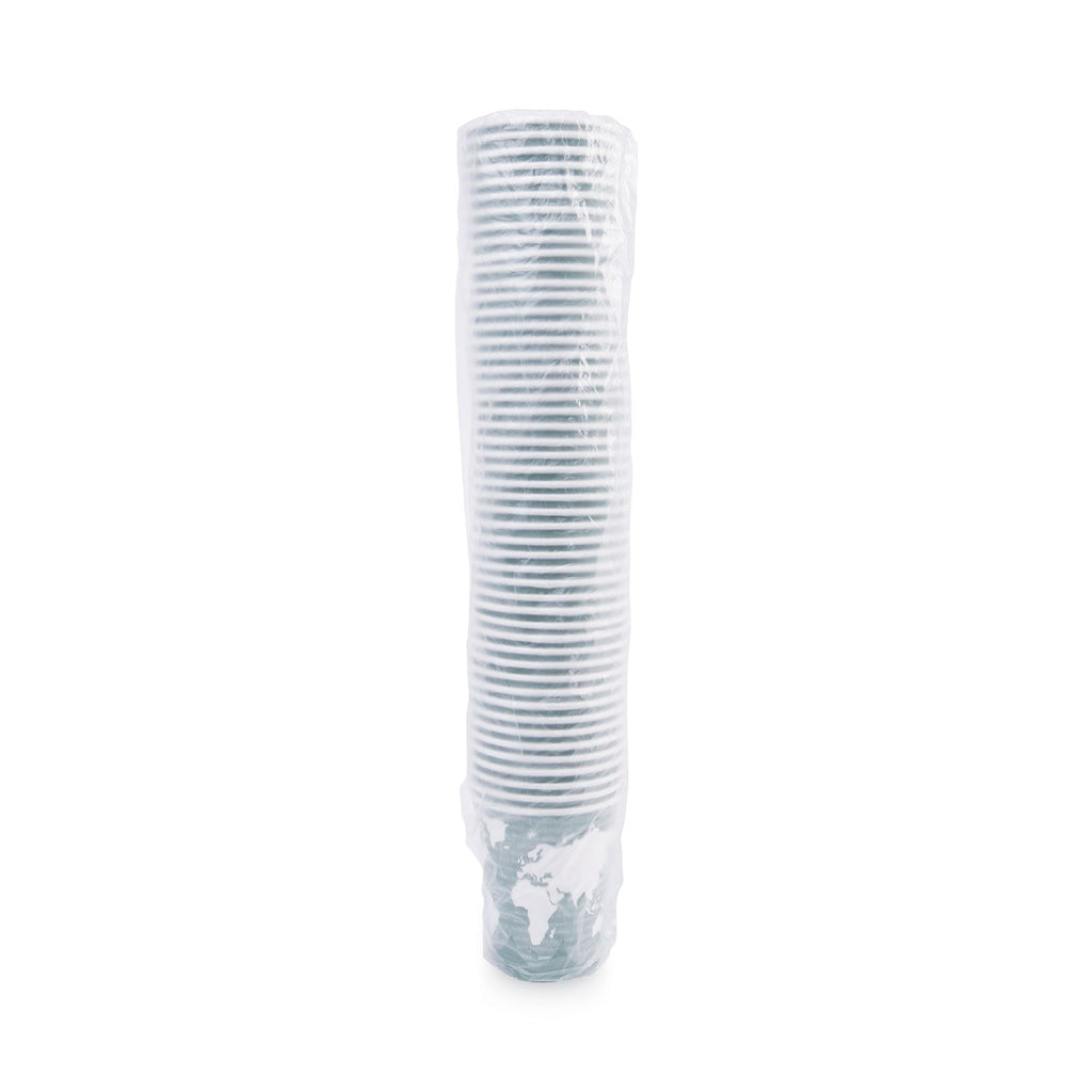 Eco-Products World Art Renewable and Compostable Hot Cups, 12 oz, 50/Pack, 20 Packs/Carton