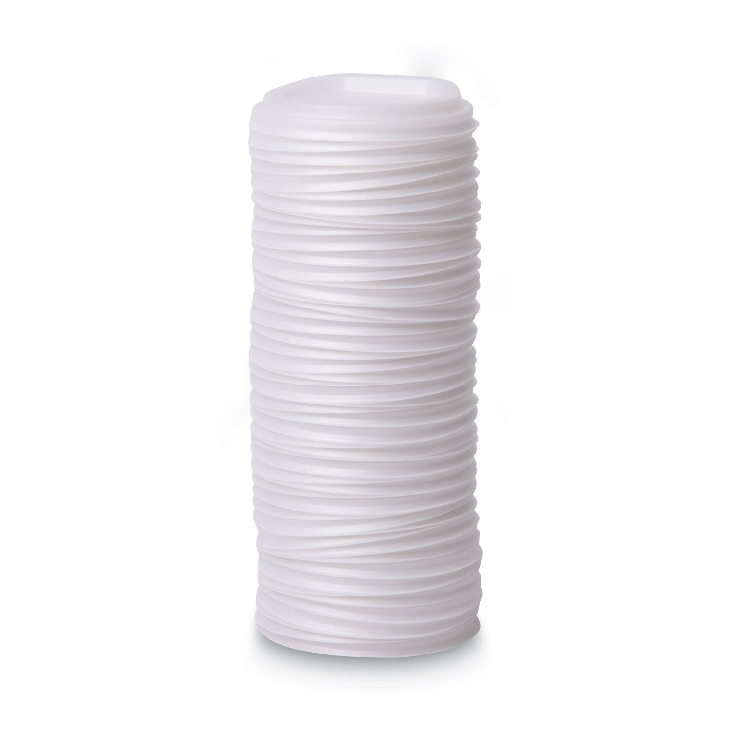 Eco-Products EcoLid Renewable/Compostable Hot Cup Lid, PLA, Fits 10 oz to 20 oz Hot Cups, 50/Pack, 16 Packs/Carton
