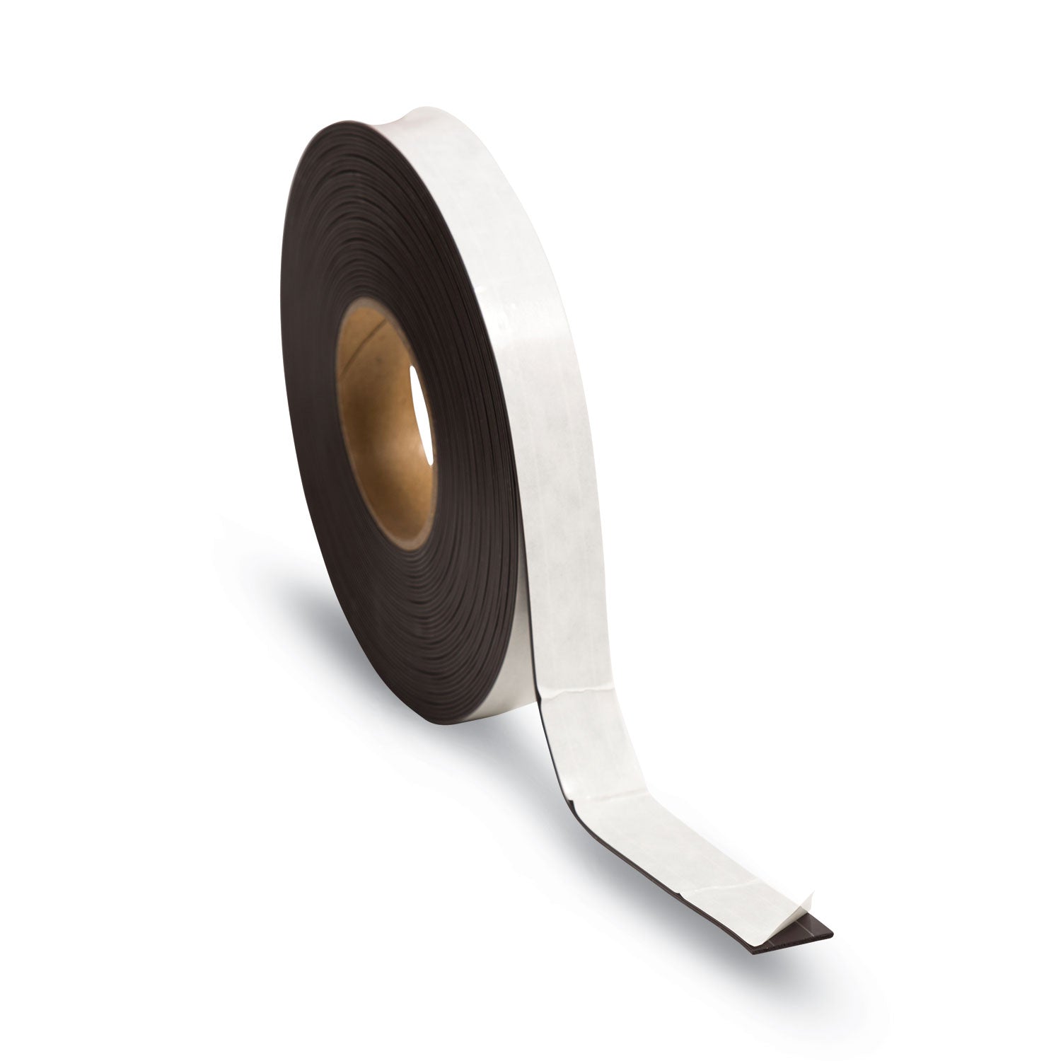 U Brands Dry Erase Magnetic Tape Roll, 1" x 50 ft, White