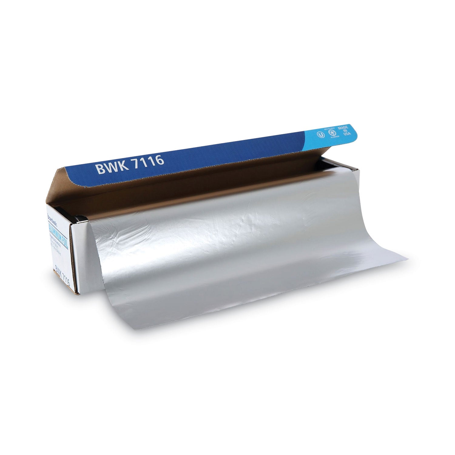 Boardwalk Standard Aluminum Foil Roll, 18" x 1,000 ft