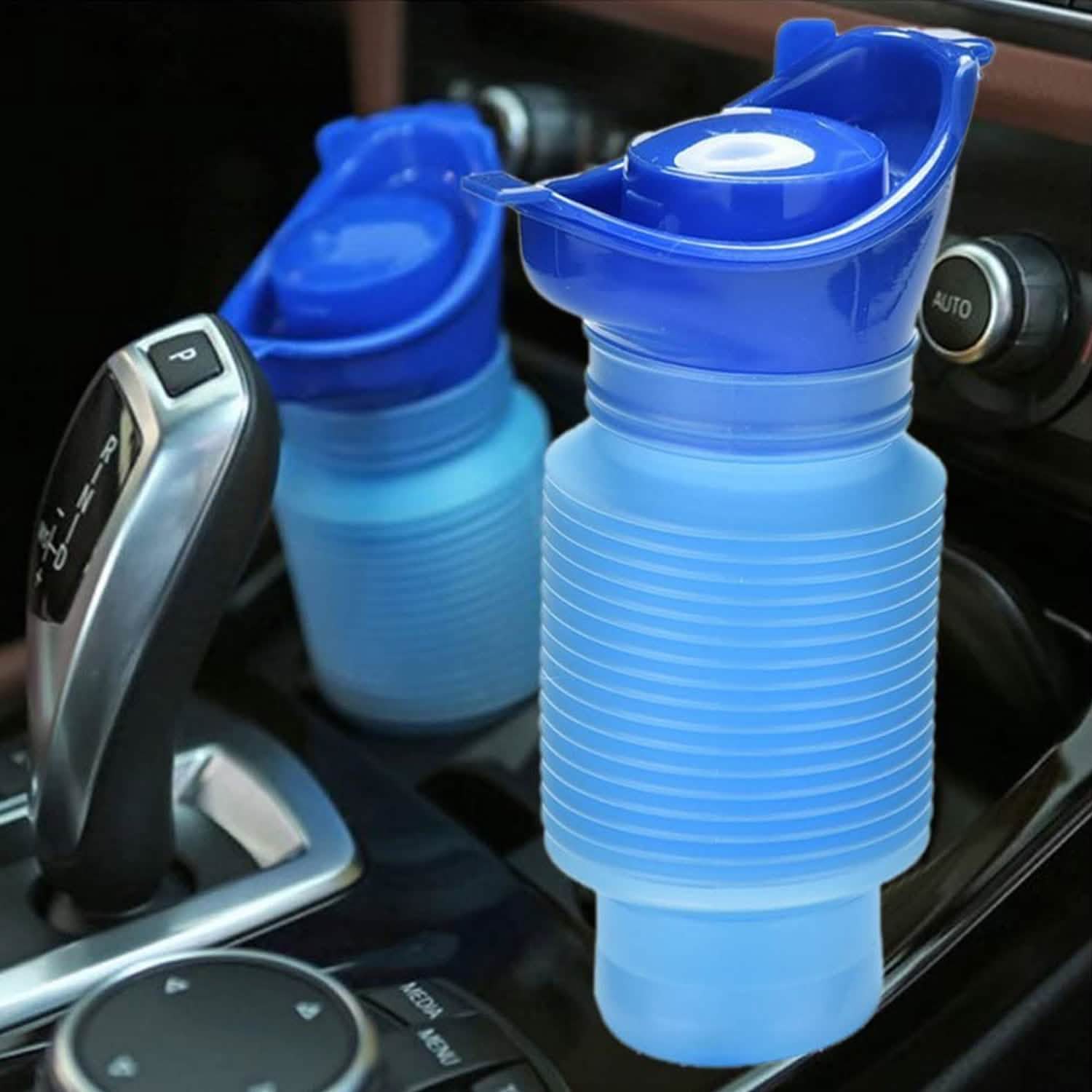 750ml Unisex Reusable Emergency Shrinkable Urinal