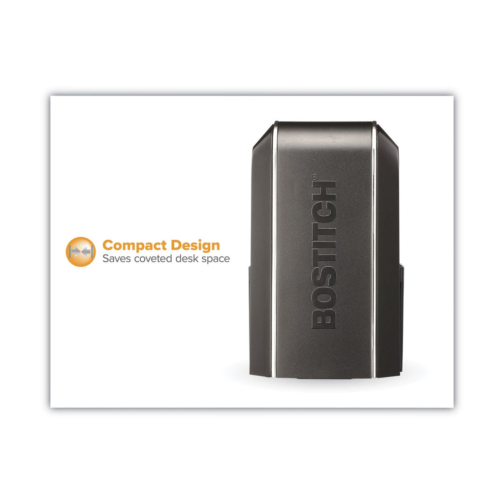 Bostitch Vertical Battery Pencil Sharpener, Battery-Powered, 3 x 3 x 5.13, Black