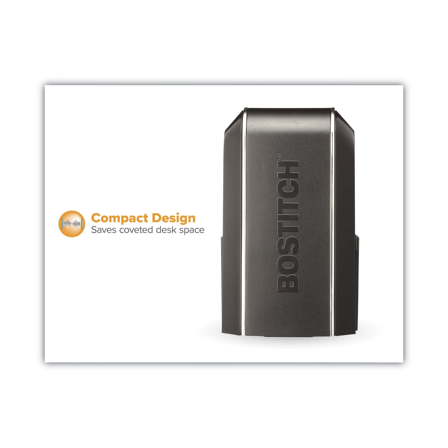 Bostitch Vertical Battery Pencil Sharpener, Battery-Powered, 3 x 3 x 5.13, Black