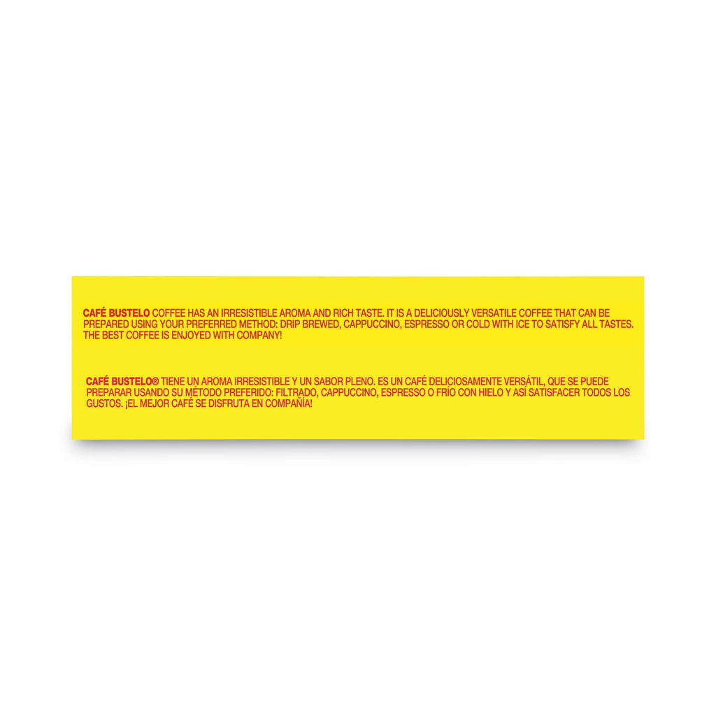 Café Bustelo Coffee, Espresso, 10 oz Brick Pack, 24/Carton