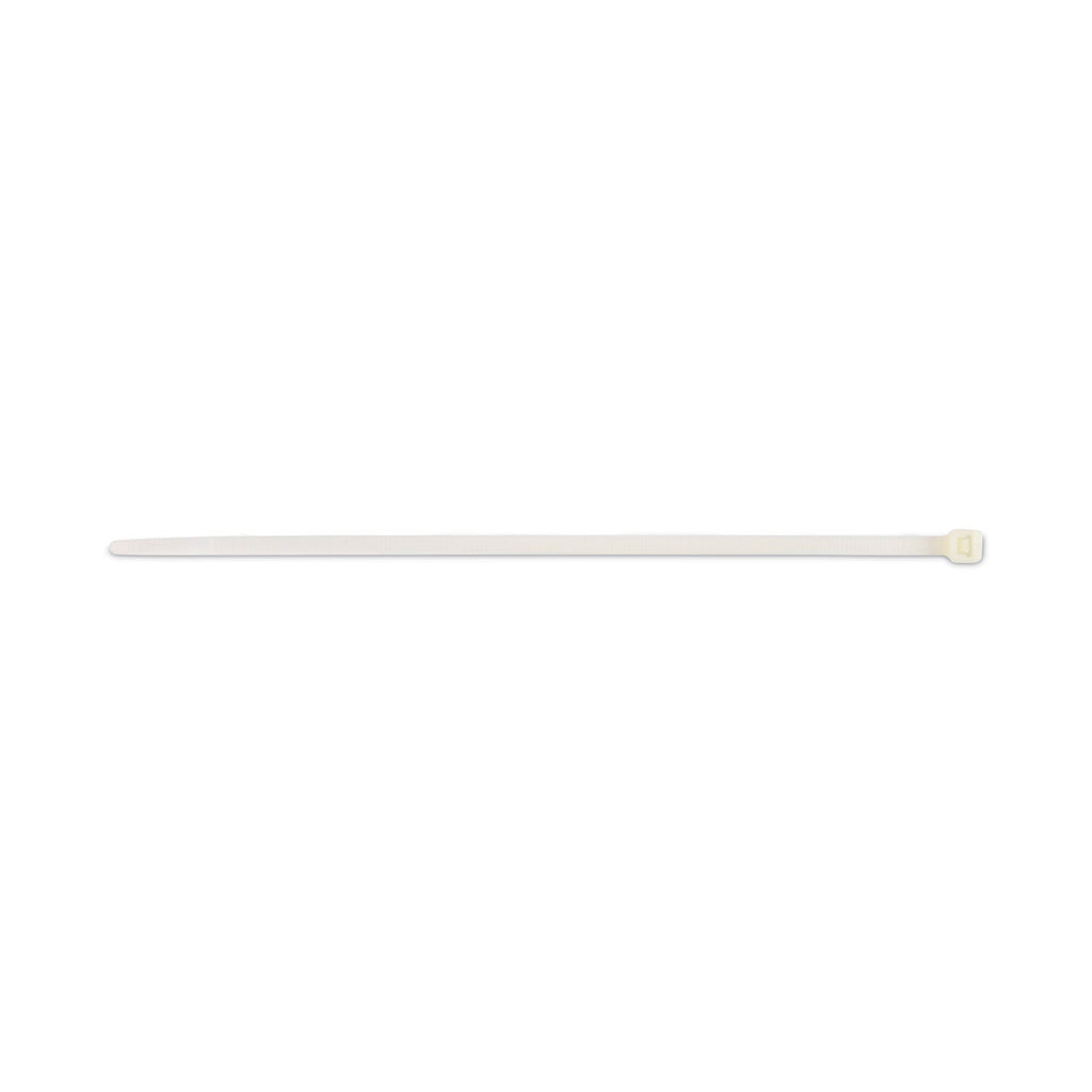 Tatco Nylon Cable Ties, 8 x 0.19, 50 lb, Natural, 1,000/Pack