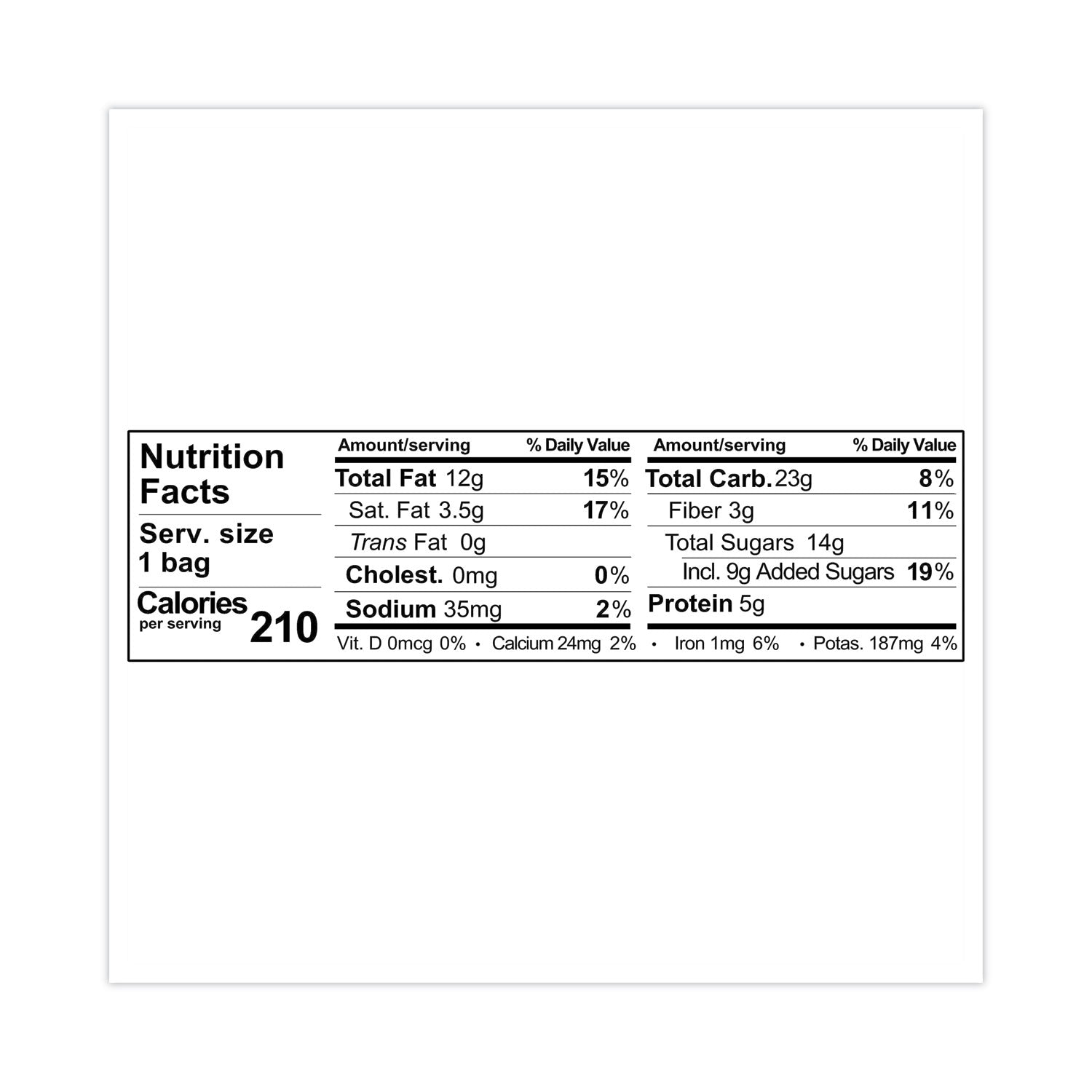 Sahale Snacks Glazed Mixes, Raspberry Crumble Cashew Trail Mix, 1.5 oz Pouch, 18/Carton