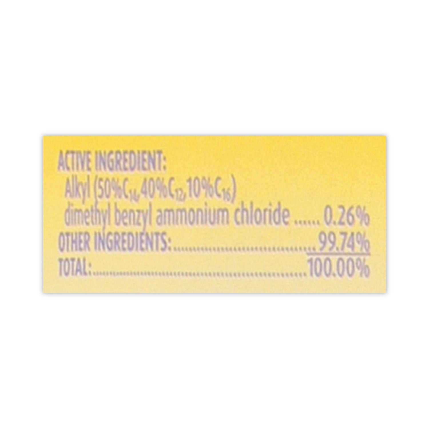 LYSOL Dual Action Disinfecting Wipes, 7 x 7.5, Citrus, White/Purple, 35/Canister, 12 Canisters/Carton
