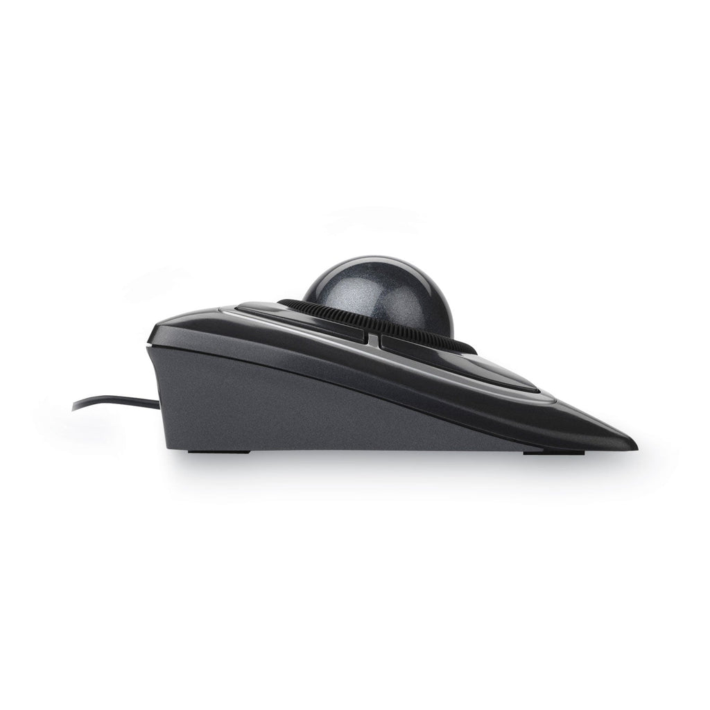 Kensington Expert Mouse Trackball, USB 2.0, Left/Right Hand Use, Black/Silver