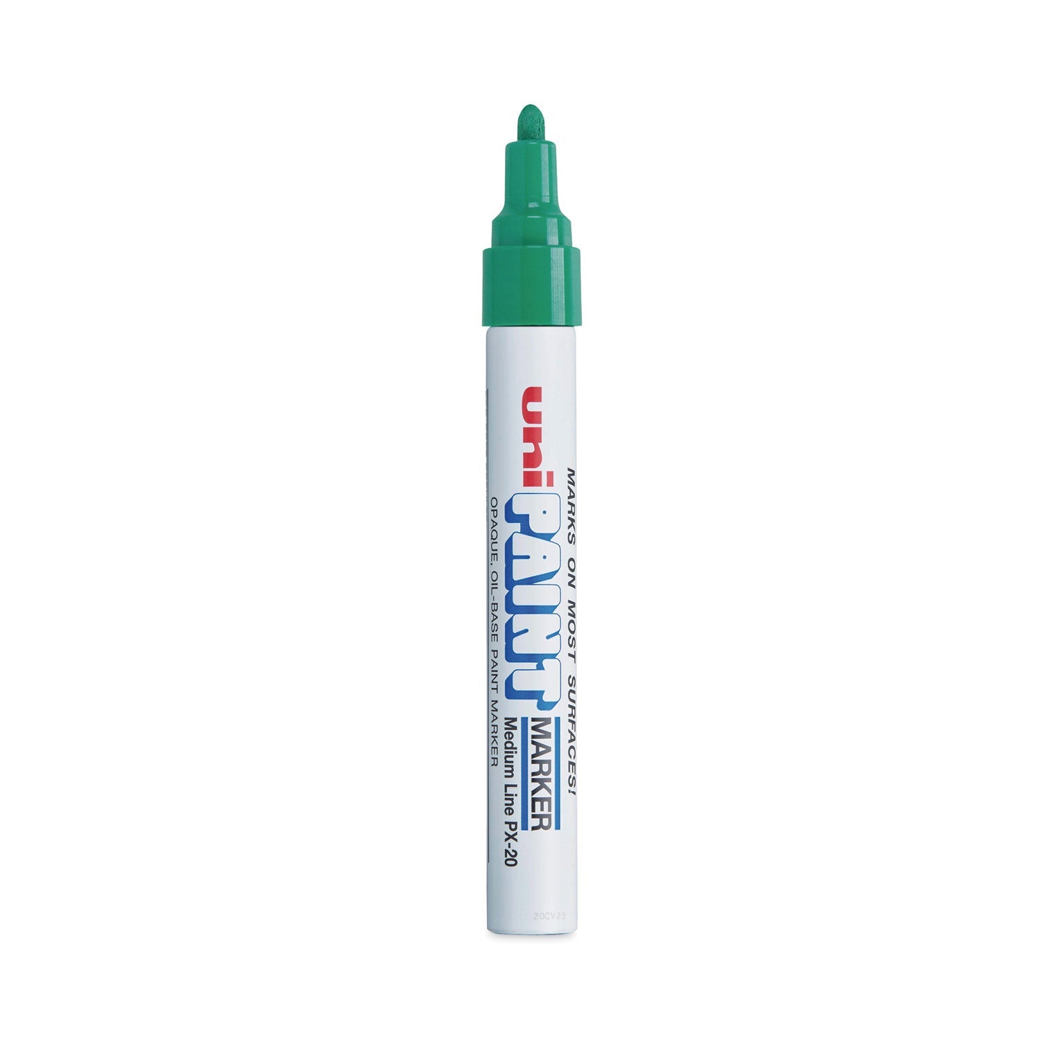 uni Permanent Marker, Medium Bullet Tip, Green