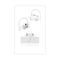 ByTech Bluetooth Sports Earbuds, White