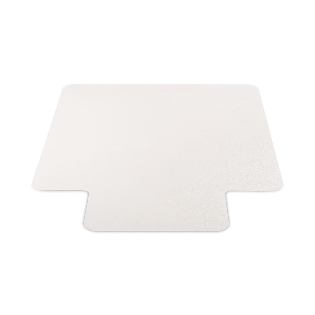 deflecto EconoMat All Day Use Chair Mat for Hard, Lip, 36 x 48, Low Pile, Smooth, Clear
