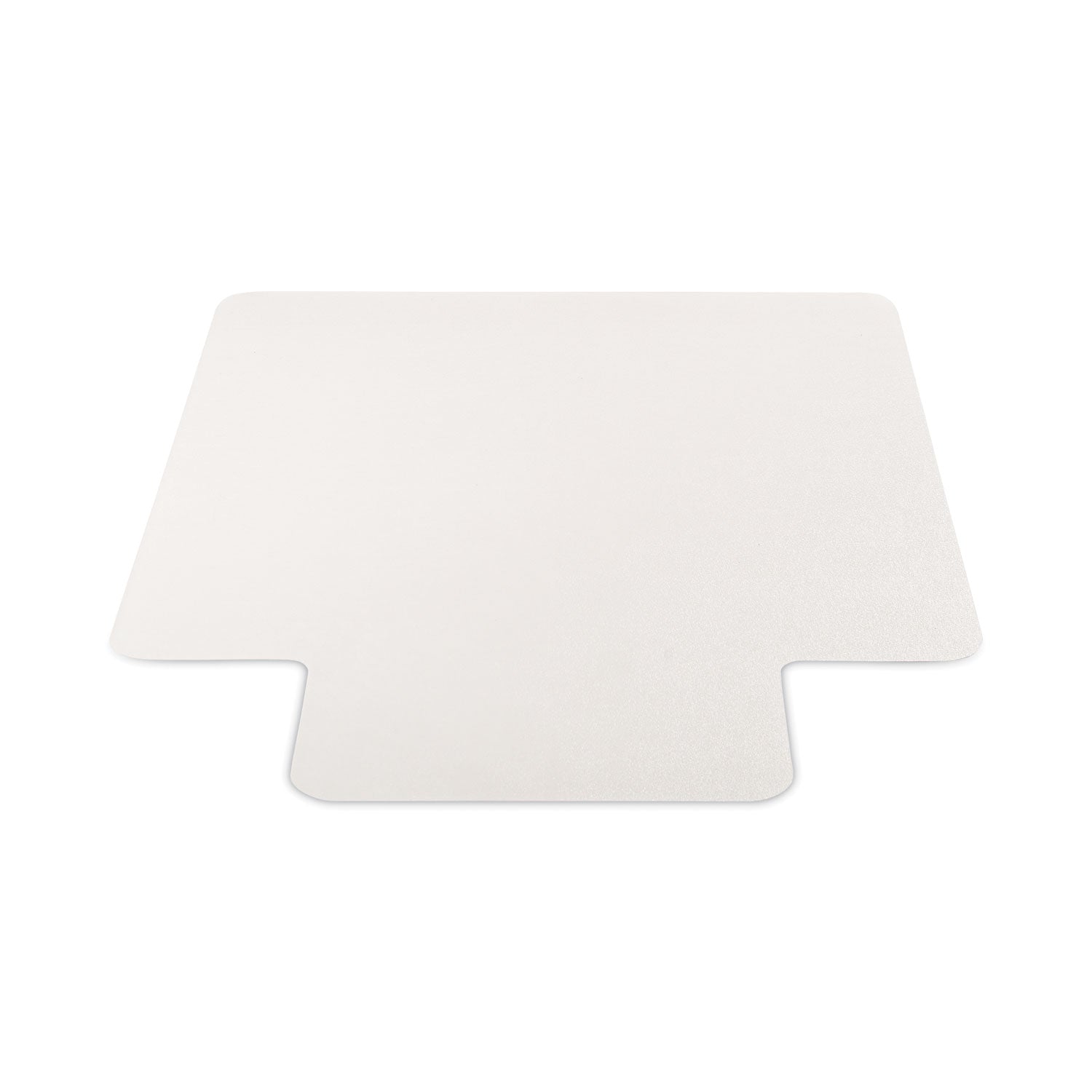 deflecto EconoMat All Day Use Chair Mat for Hard, Lip, 36 x 48, Low Pile, Smooth, Clear