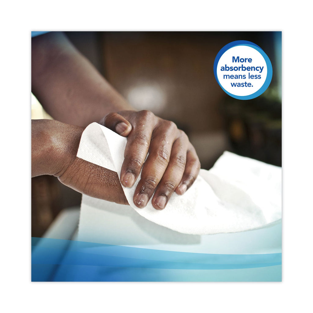 Scott Essential Roll Control Center-Pull Towels, 1-Ply, 8 x 12, White, 700/Roll, 6 Rolls/Carton