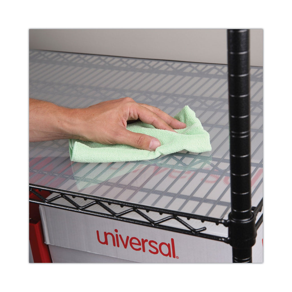 Alera Shelf Liners For Wire Shelving, Clear Plastic, 36w x 24d, 4/Pack