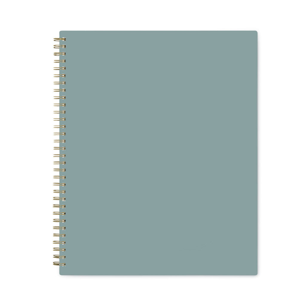 Blue Sky Greta Academic Year Weekly/Monthly Planner, Greta Floral Artwork, 11.5 x 8, Green Cover, 12-Month (July-June): 2022-2023