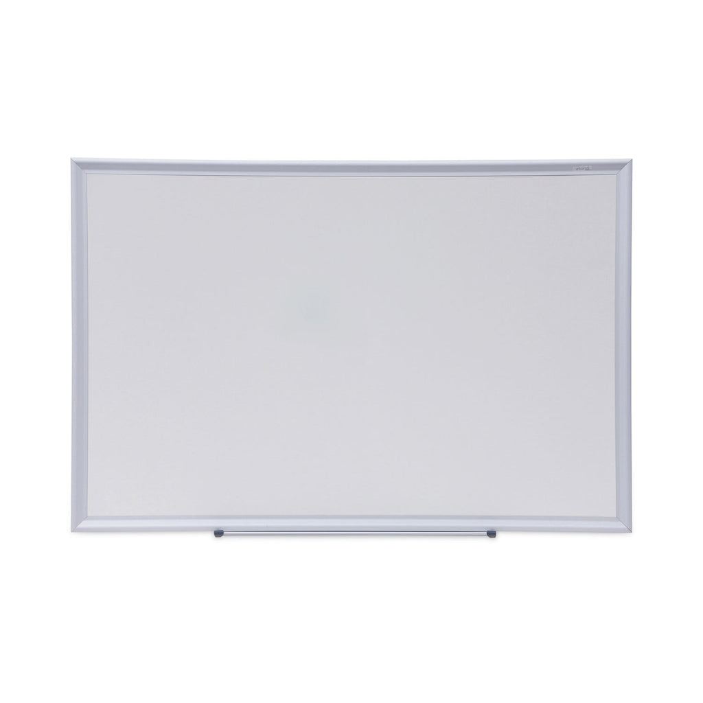 Universal Dry Erase Board, Melamine, 36 x 24, Aluminum Frame