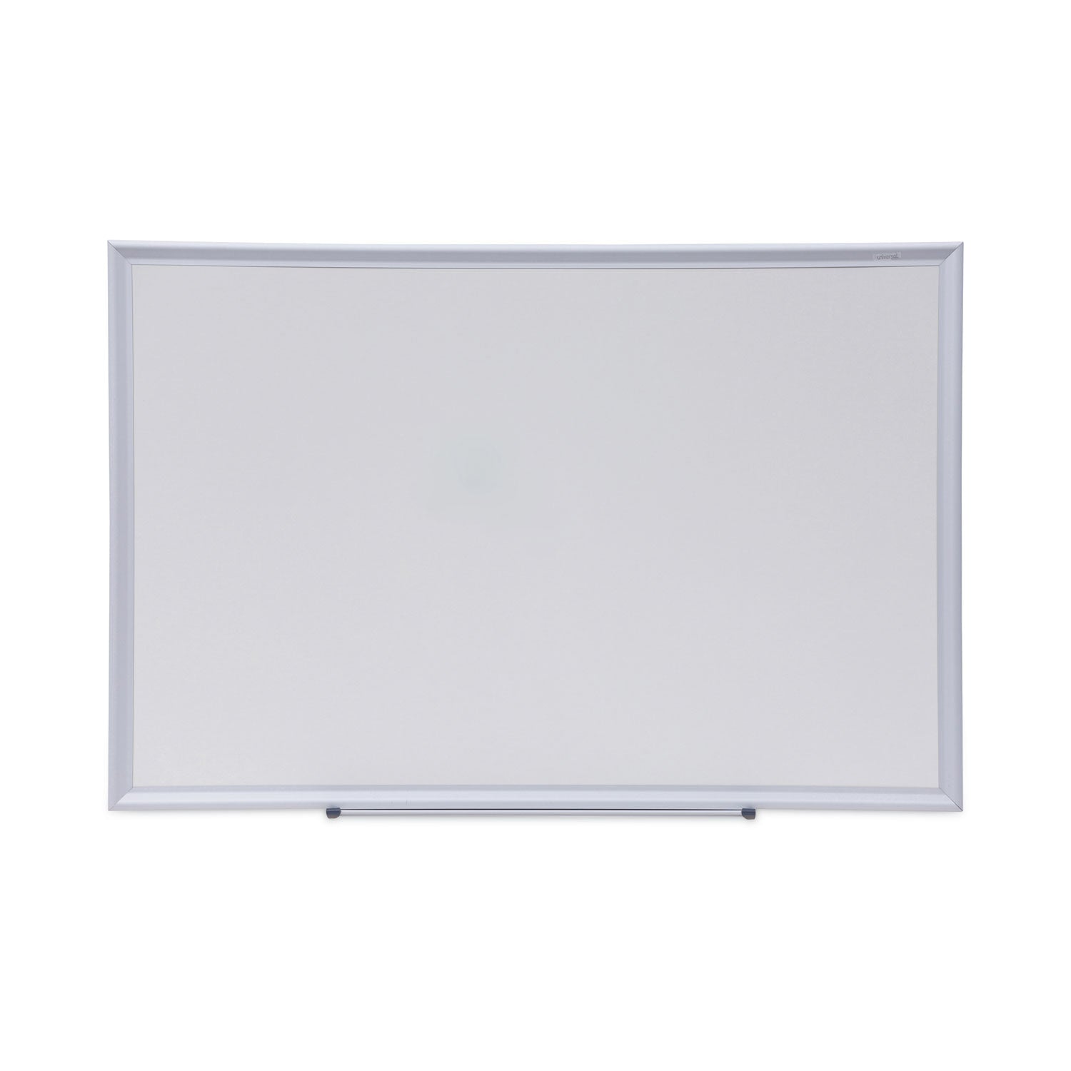 Universal Dry Erase Board, Melamine, 36 x 24, Aluminum Frame