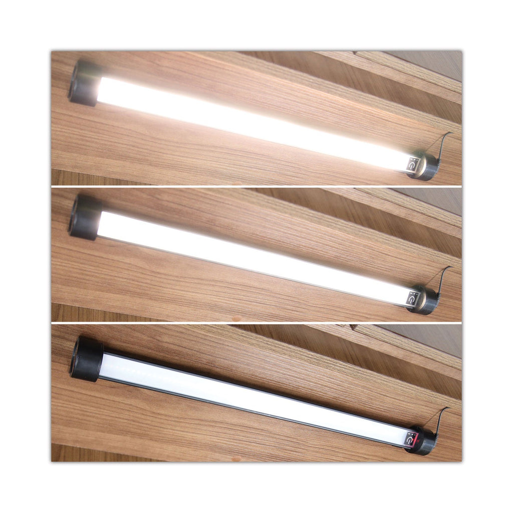 Alera Under Cabinet LED Strip Lamp, 24"w x 2"d x 2.88"h, Black