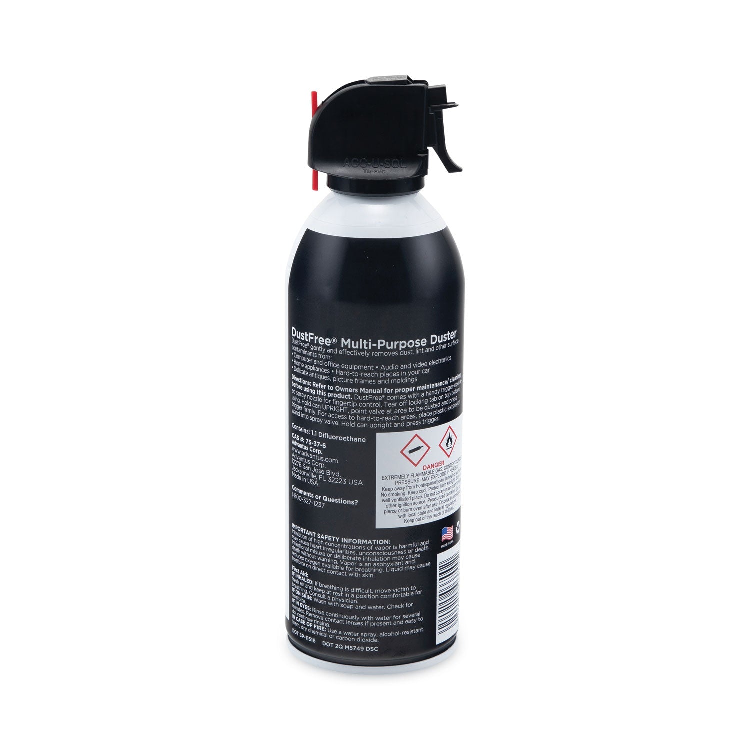 Read Right DustFree Multipurpose Duster, 10 oz Can, 2/Pack