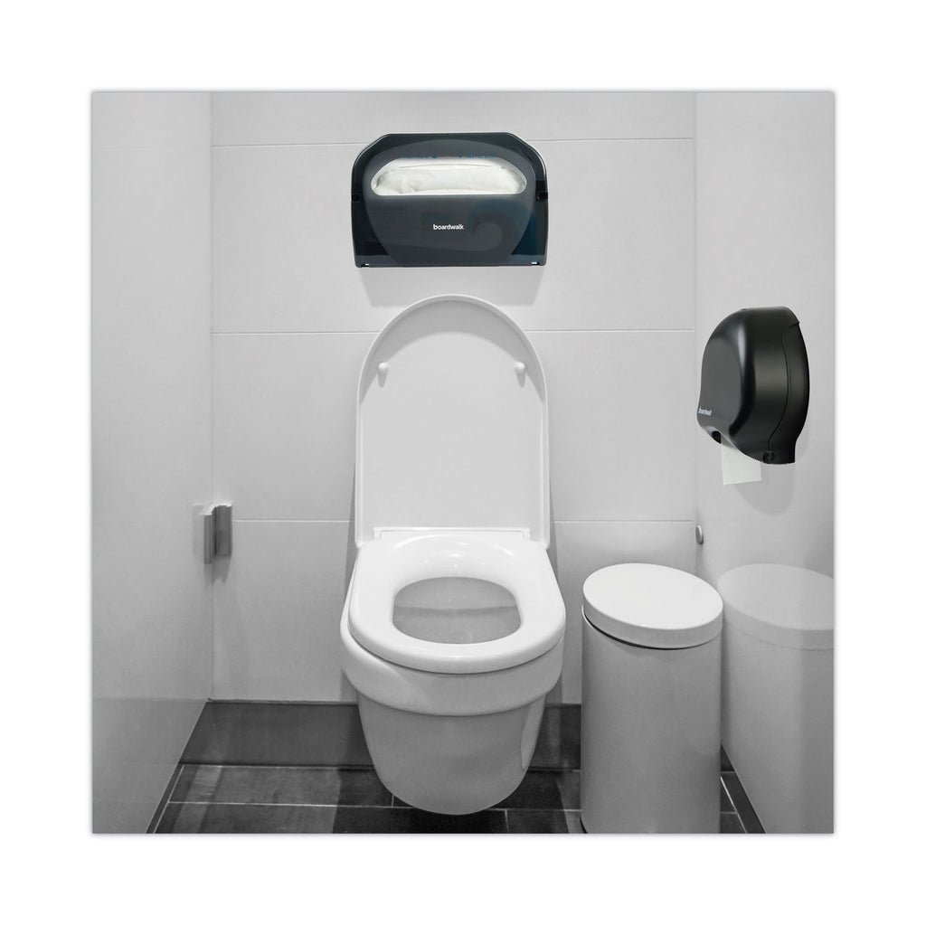 Boardwalk JRT Bath Tissue, Jumbo, Septic Safe, 2-Ply, White, 3.5" x 1,000 ft, 12 Rolls/Carton