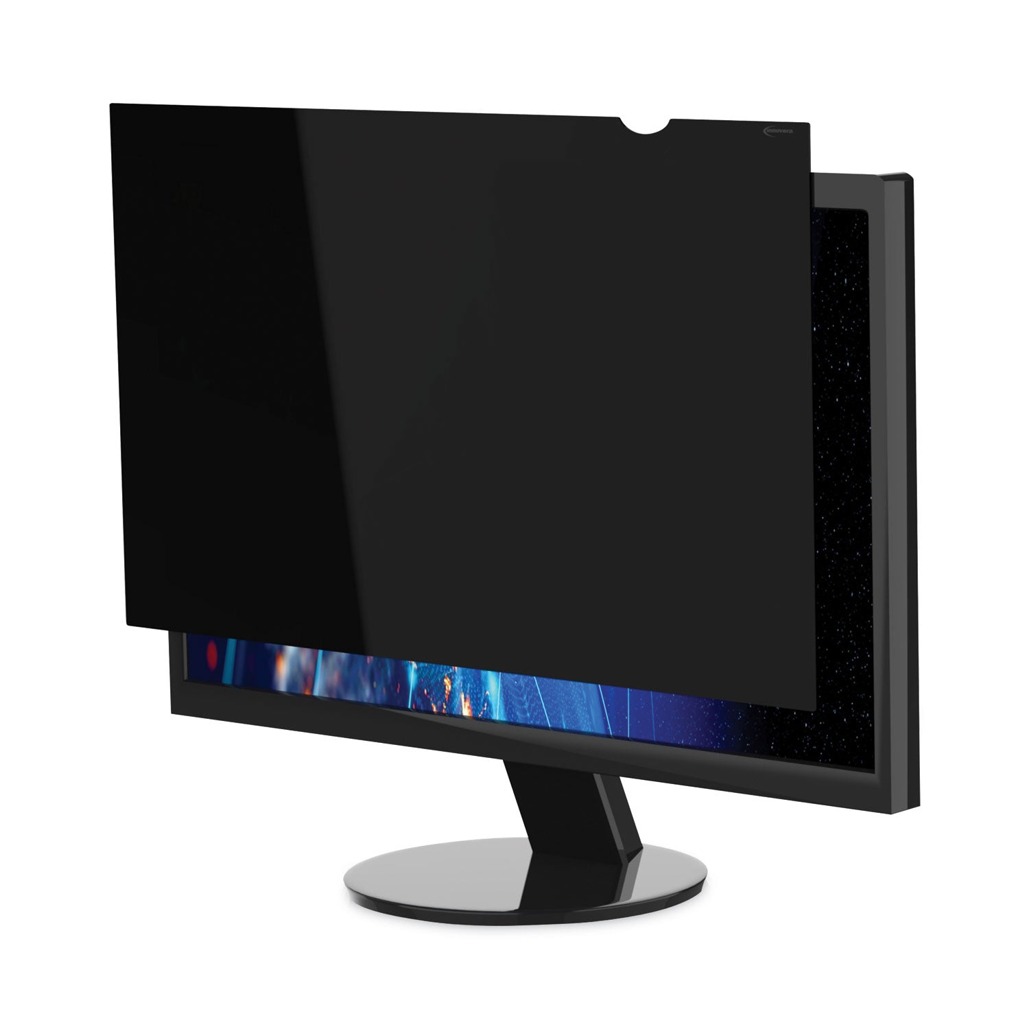 Innovera Blackout Privacy Filter for 17" Widescreen Notebook/LCD, 16:10 Aspect Ratio