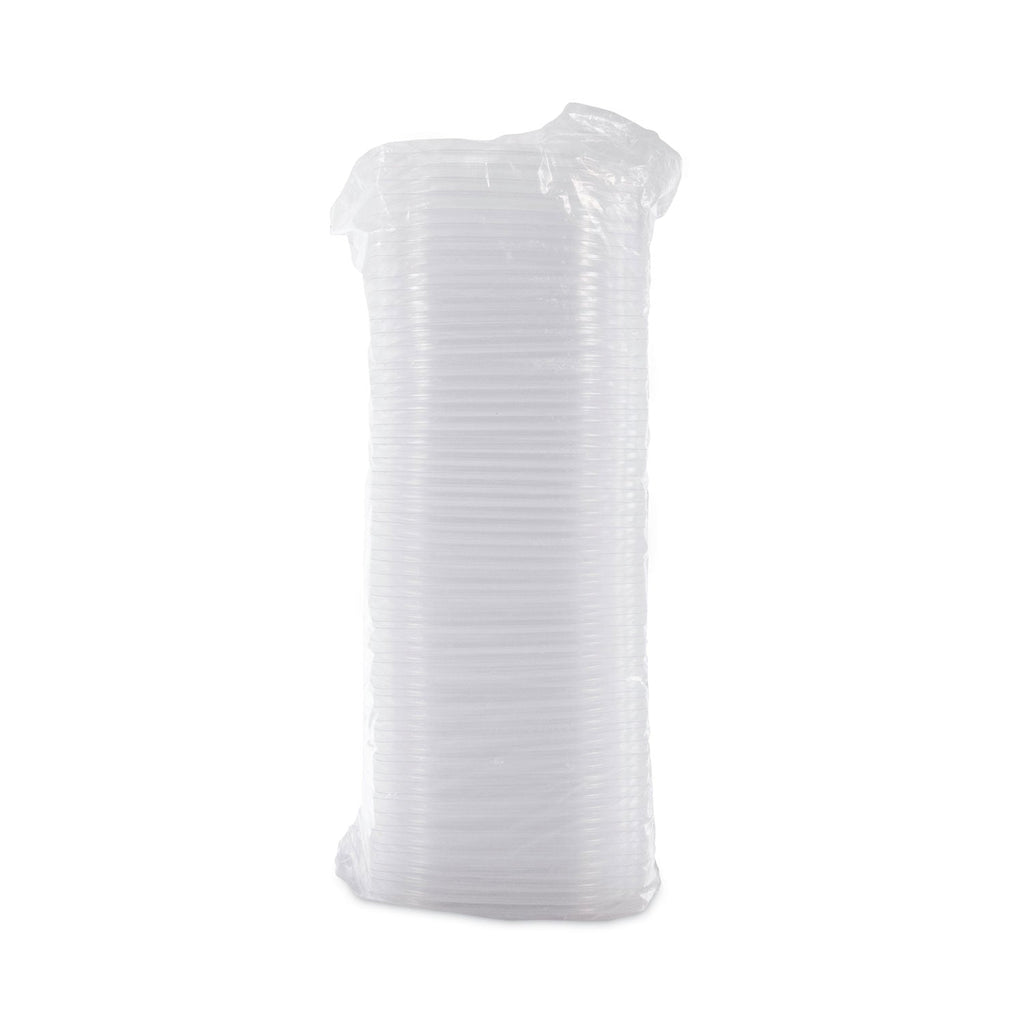 Dart ClearPac Clear Container Lids, 4.1 x 4.9, Clear, Plastic, 1,008/Carton