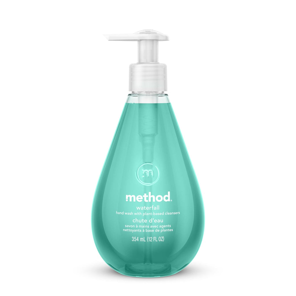 Method Gel Hand Wash, Waterfall, 12 oz Pump Bottle