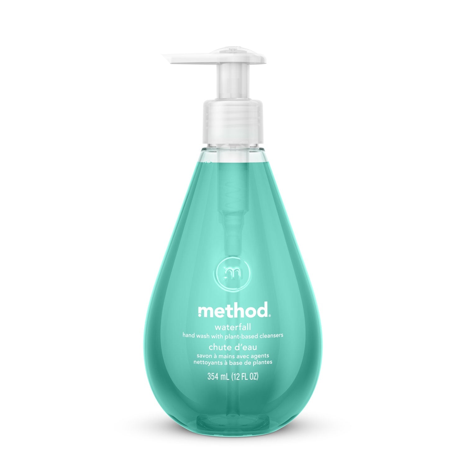 Method Gel Hand Wash, Waterfall, 12 oz Pump Bottle