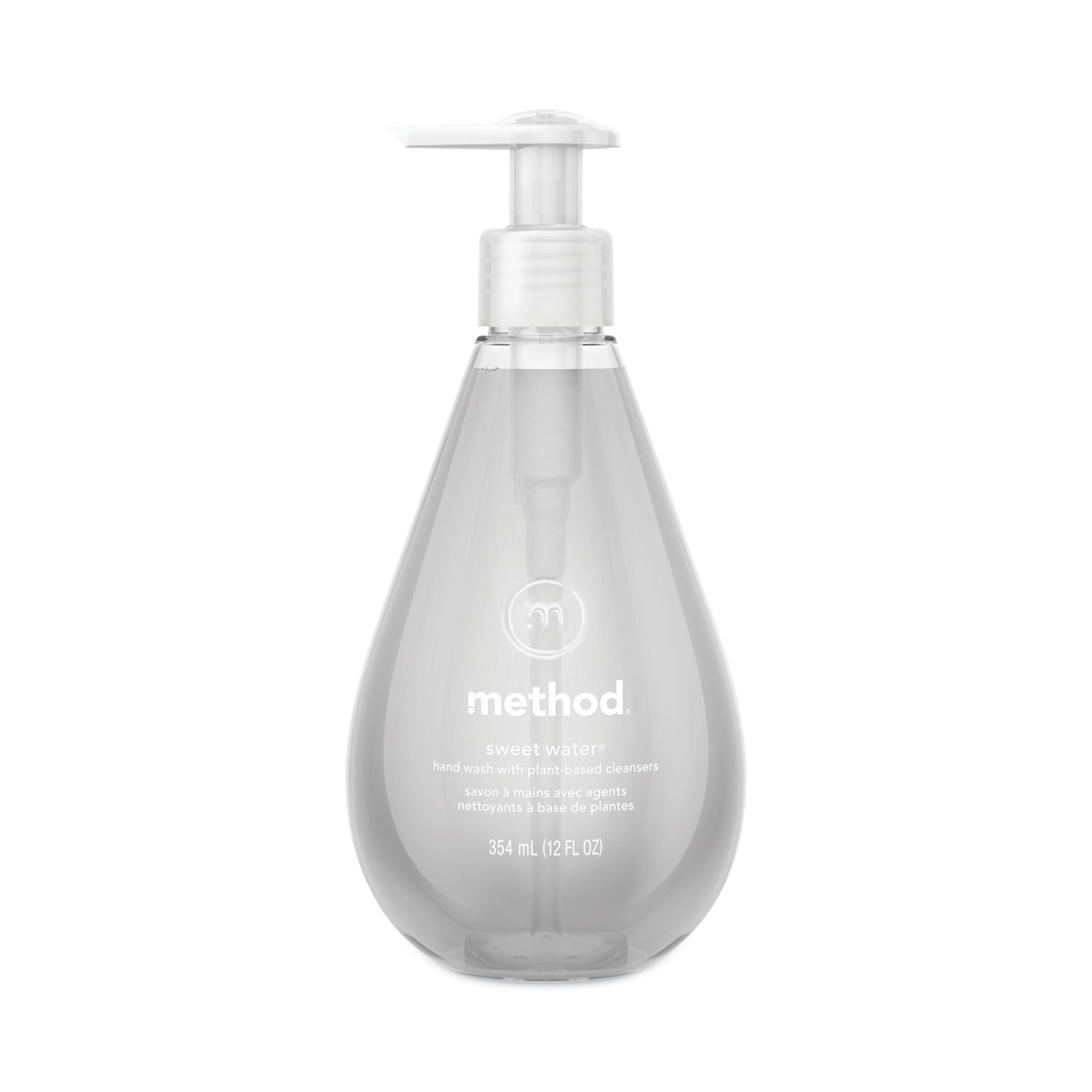Method Gel Hand Wash, Sweet Water, 12 oz Pump Bottle