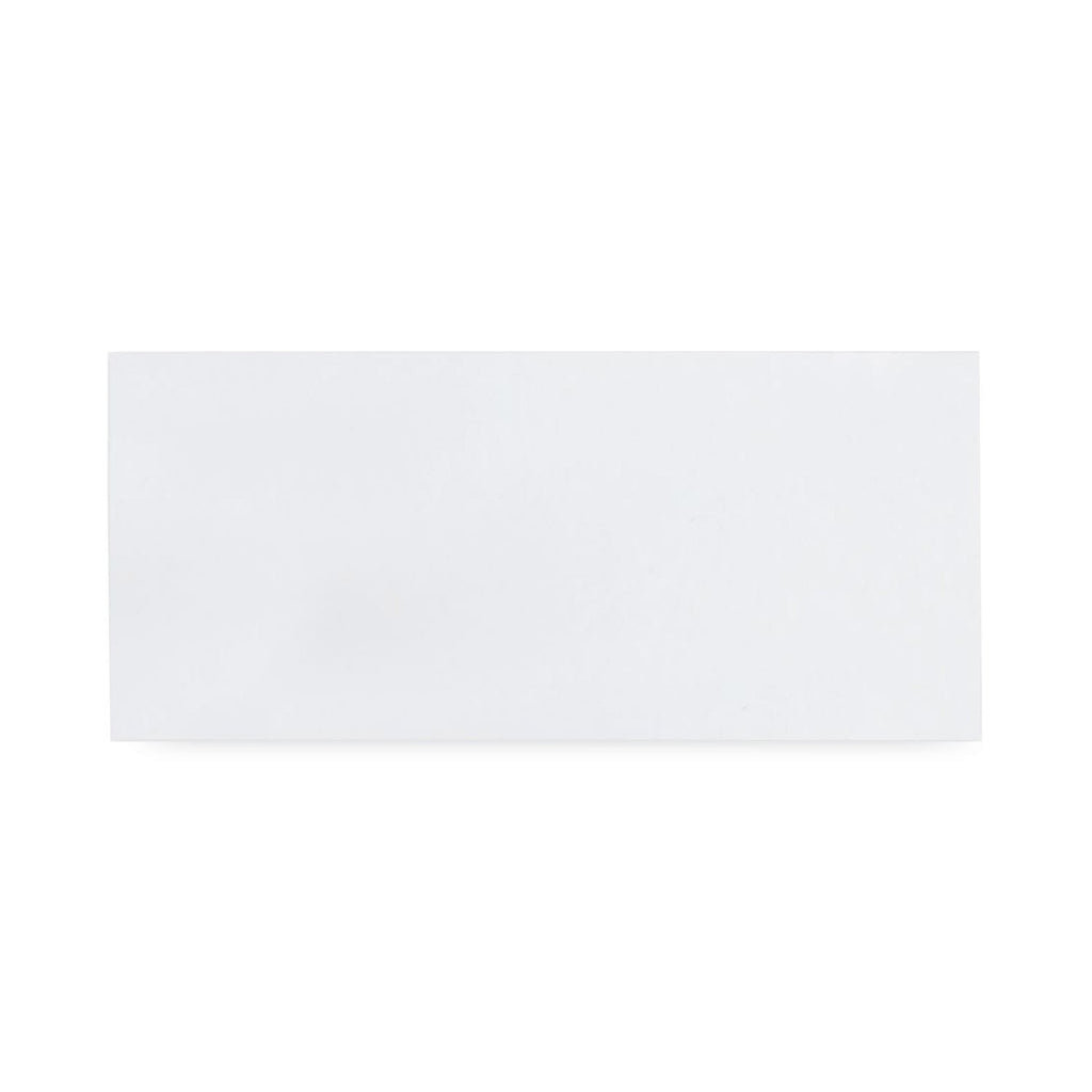 Quality Park Business Envelope, #10, Commercial Flap, Diagonal Seam, Gummed Closure, 24 lb Bond Weight Paper, 4.13 x 9.5, White, 1,000/Box